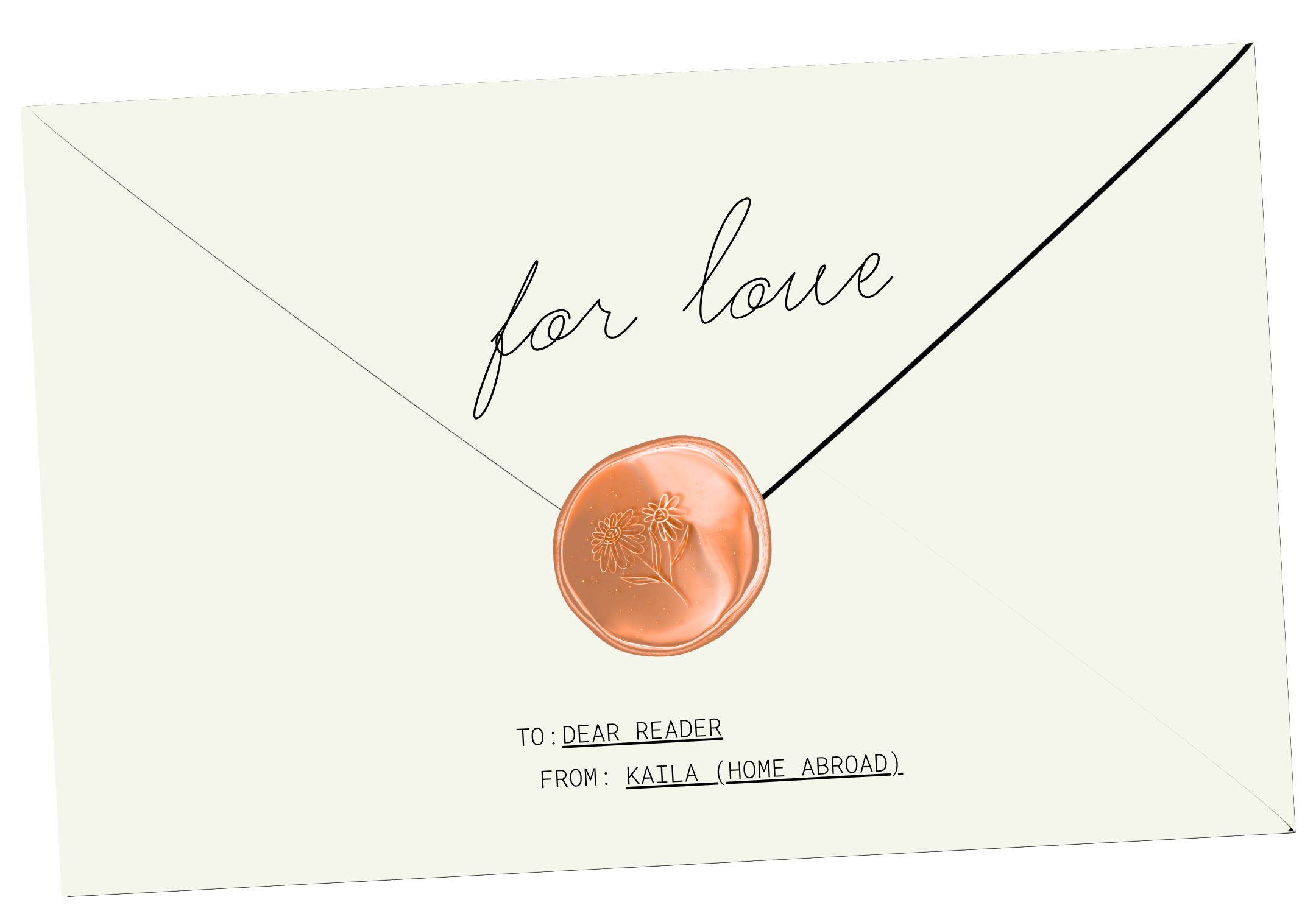 Home Abroad envelope